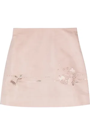 SHIATZY CHEN Minijupe à fleurs en dentelle