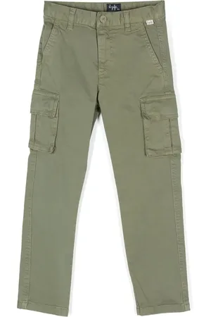 Il gufo Pantalon droit à poches cargo