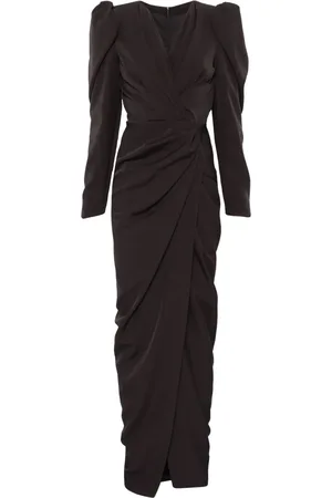 RHEA COSTA Robe longue ceinturée