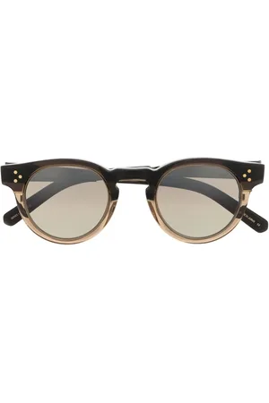 GARRETT LEIGHT Lunettes de soleil à monture ronde