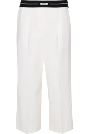 Msgm Pantalon court à taille logo