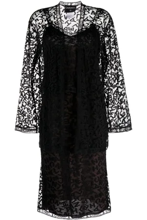 CHANEL Ensemble robe-veste en lin (1998)