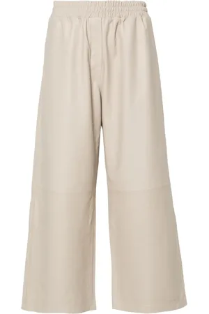 arma leder Pantalon ample à coupe courte