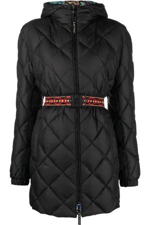 Etro Parka matelassée à losanges