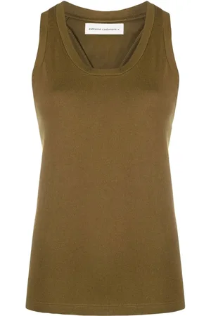 EXTREME CASHMERE Haut à design sans manches