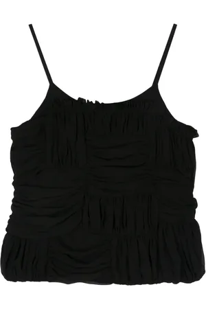 Comme des Garçons Blouse à détail drapé