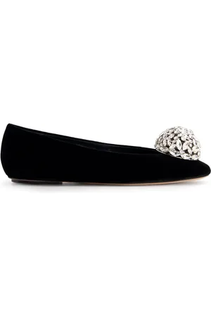 Giambattista Valli Ballerines à ornements en cristal