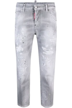 Dsquared2 Jean court à taille basse