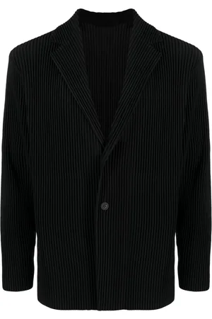 Issey Miyake Blazer plissé à simple boutonnage