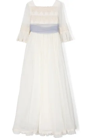 Manuela Macías Robe longue Geraldine en tulle