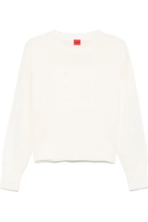 HUGO BOSS Pull à logo embossé