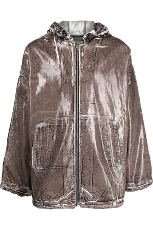 Diesel Veste en jean à fini enduit