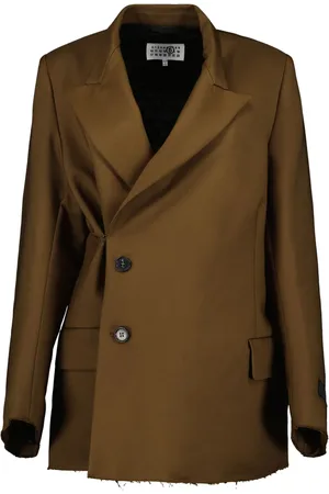 Maison Margiela Blazer à revers crantés