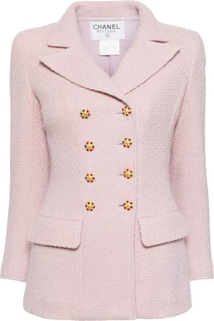CHANEL Manteau croisé GRIPOIX (1996)