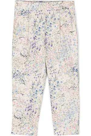 Simonetta Pantalon à fleurs