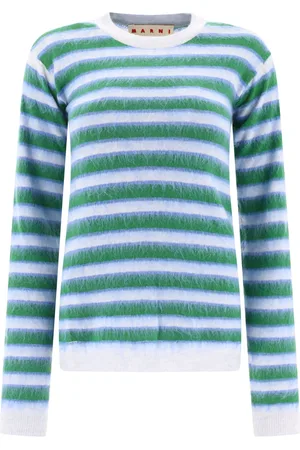 Marni Pull en laine vierge à rayures