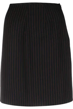 Jean Paul Gaultier Minijupe rayée à taille haute (années 2000)