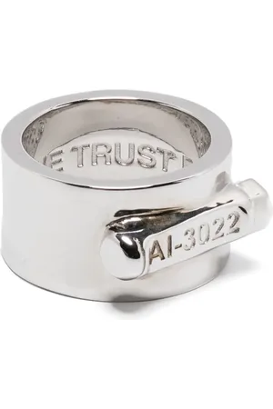 In Gold We Trust Bague Piston