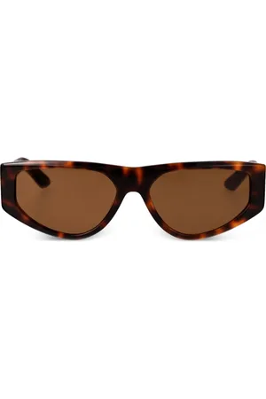 GCDS Lunettes de soleil à monture géométrique
