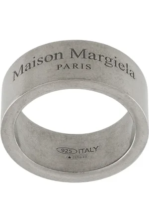 Maison Margiela Bague à logo gravé