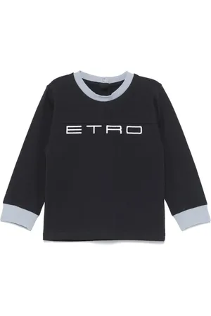 Etro T-shirt à logo brodé