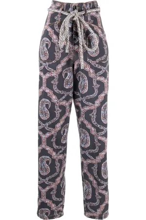 Etro Pantalon fuselé à motif abstrait