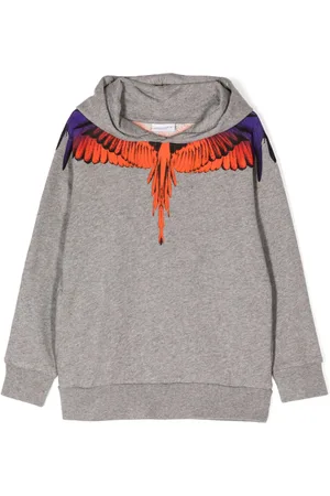 MARCELO BURLON Hoodie à imprimé Wings