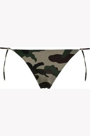 Vetements Bas de bikini à imprimé camouflage
