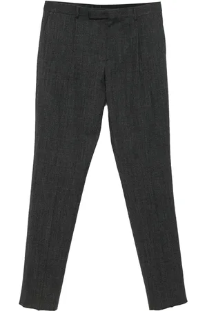 LARDINI Pantalon court à détails plissés