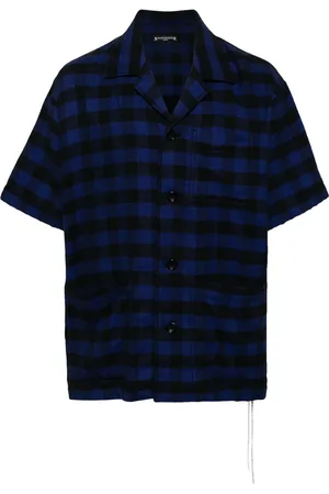 MASTERMIND JAPAN Chemise en coton à carreaux
