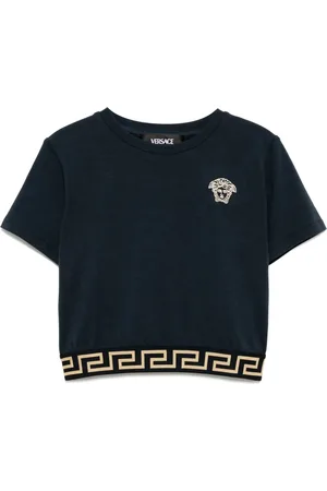 VERSACE T-shirt à logo brodé