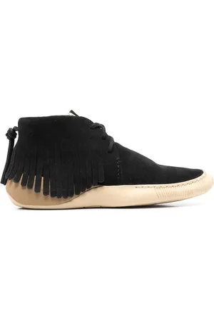 VISVIM Desert boots en daim à franges