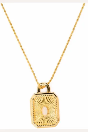 Missoma Collier à pendentif carré