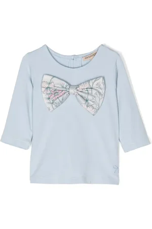 HUCKLEBONES LONDON T-shirt à détail de nœud