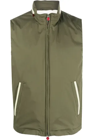 Kiton Gilet léger à fermeture zippée