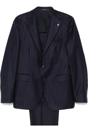 TAGLIATORE Costume à fines rayures