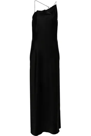 Calvin Klein Robe en satin à coupe longue