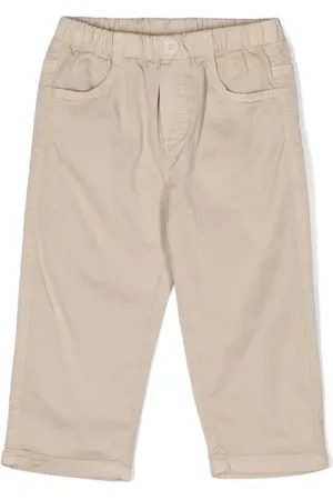 Il gufo Pantalon Gabardine à coupe droite