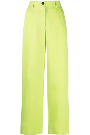 Msgm Pantalon ample à taille haute
