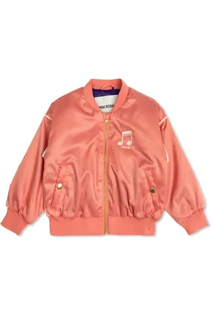 Mini Rodini Veste à logo brodé