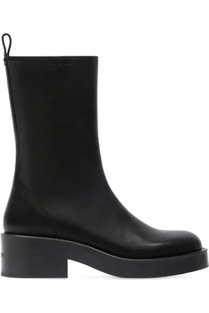 Courrèges Bottines Rider en cuir