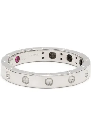 Roberto Coin Anneau Pois Moi en or blanc 18ct