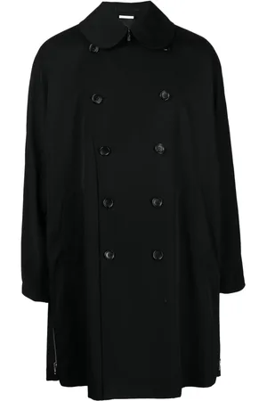 Comme des Garçons Manteau en laine à boutonnière croisée