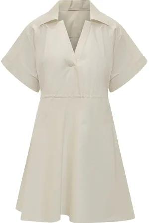 Serafini Robe mi-longue en popeline