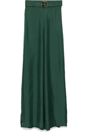 ZIMMERMANN Pantalon imprimé à taille ceinturée