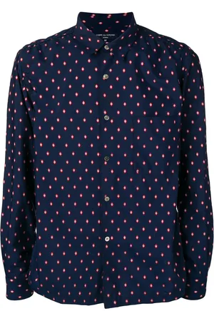 Comme des Garçons Chemise à broderies géométriques