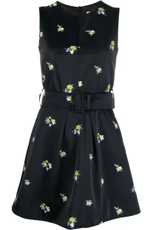 Patou Robe courte sans manches à broderies
