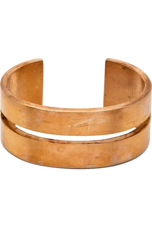 PARTS OF FOUR Bracelet manchette à effet usé