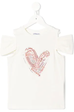 Simonetta T-shirt à découpes sur les épaules