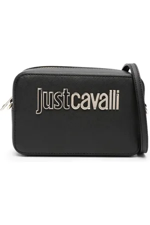 Roberto Cavalli Sac à bandoulière à plaque logo